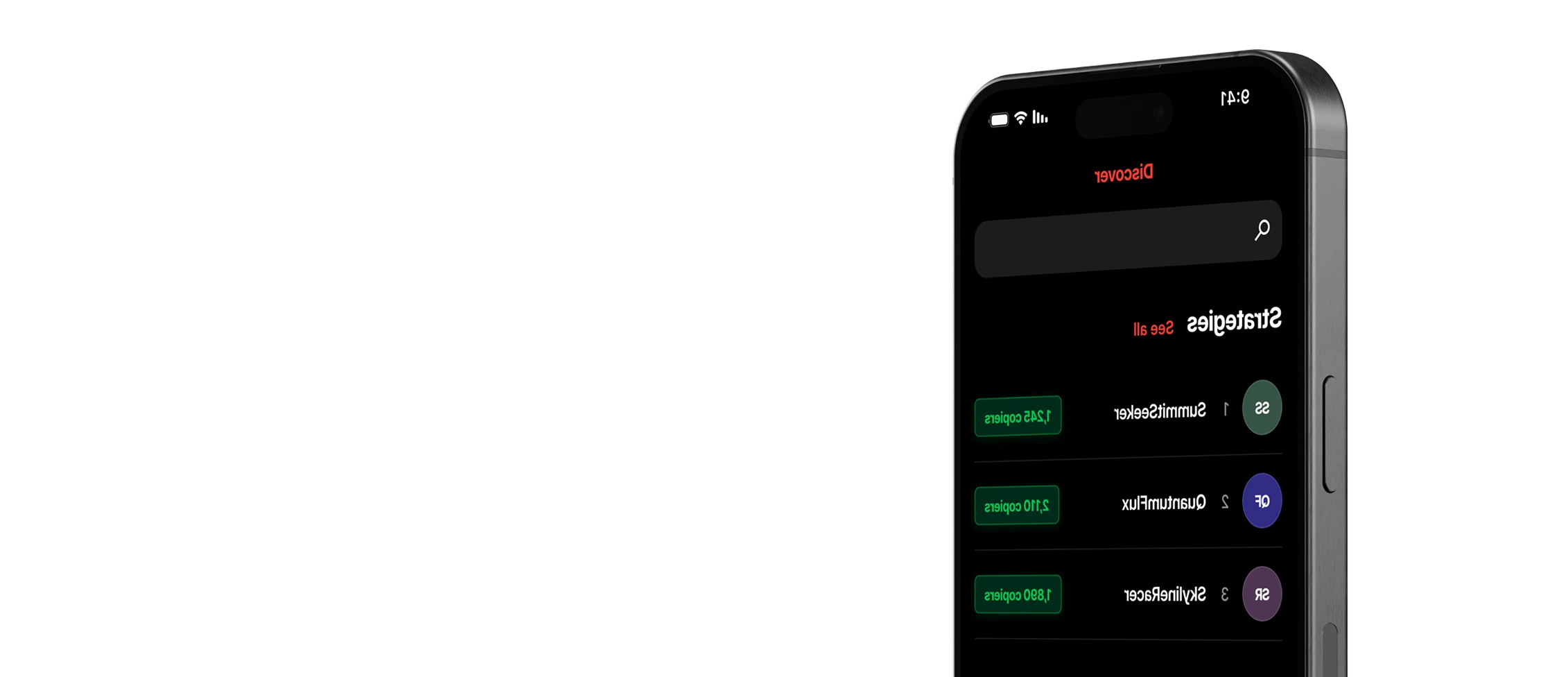 phone showing total fund balance, unrealised profit and loss, an account verification prompt,and a Top CFDs watchlist