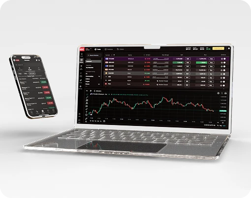 Experience the edge with the Axi trading app