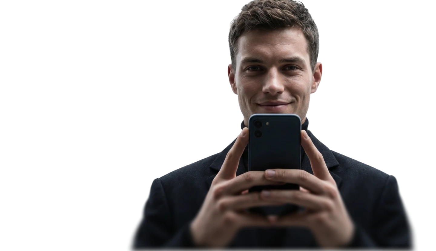 Forex affiliate using a smartphone