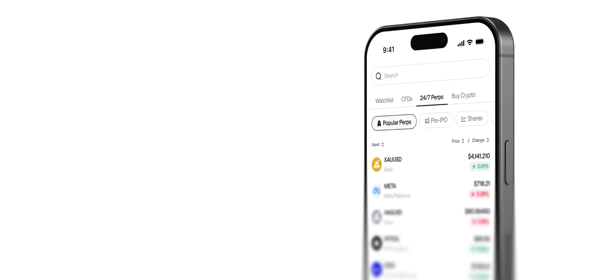 All your trading activities in one place. - perps
