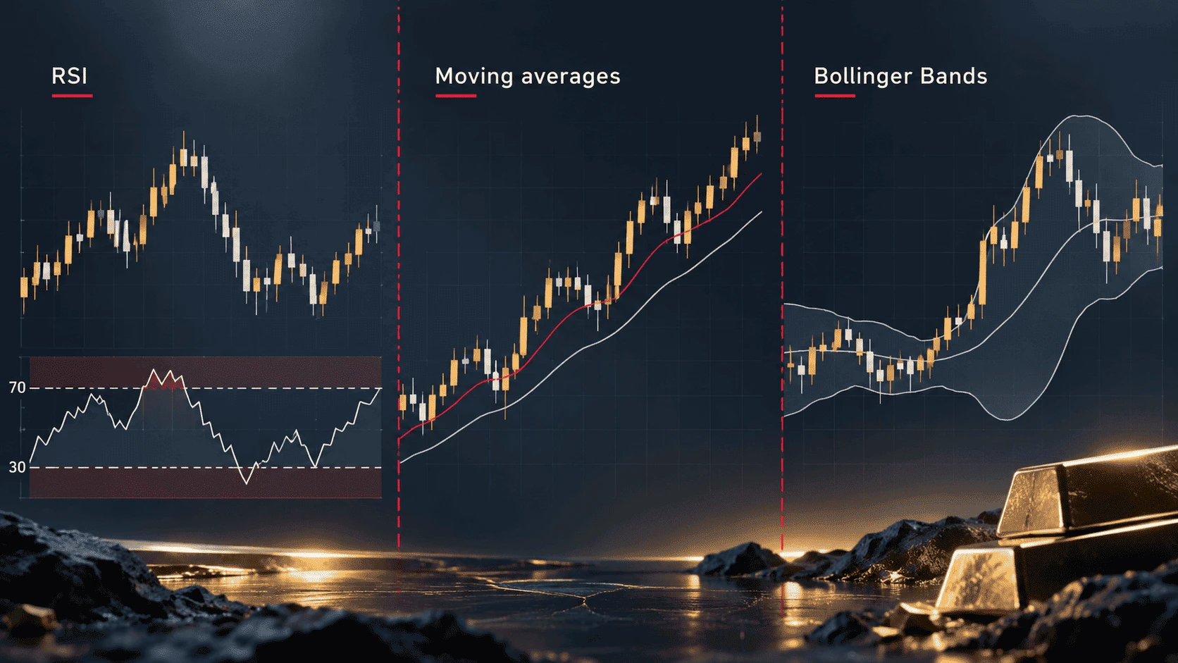 os melhores indicadores para negociação de ouro
