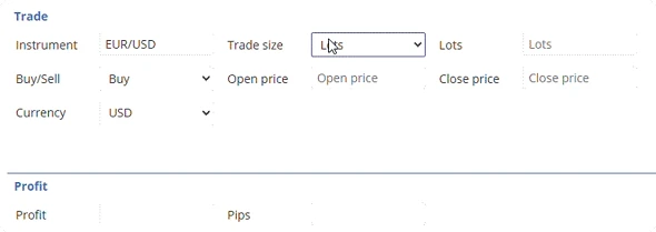 Profit/Loss Calculator
