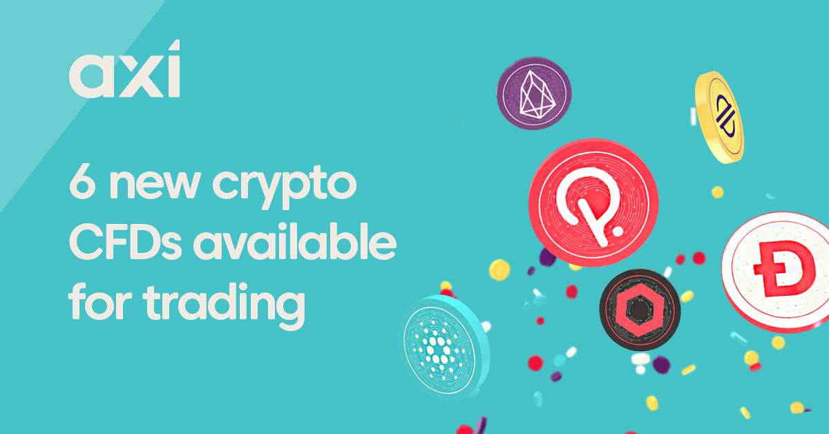 Six New Crypto CFDs Available