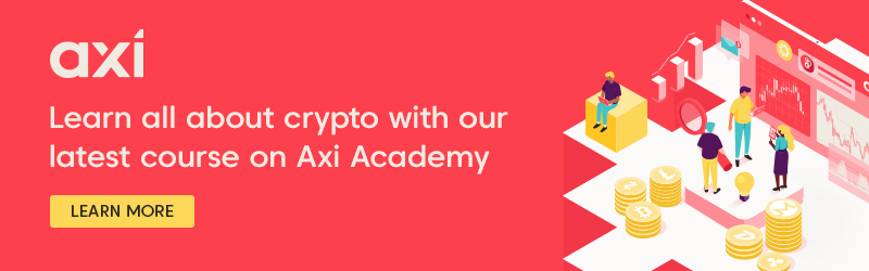 Cryptocurrency trading course banner