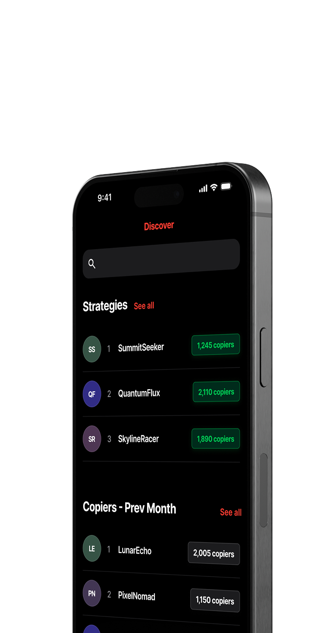 phone showing total fund balance, unrealised profit and loss, an account verification prompt,and a Top CFDs watchlist